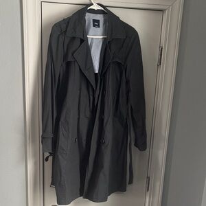 GAP Charcoal Double-Breasted Coat